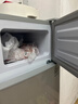 夏新冰箱小型租房用 一級能效冷 藏冷凍兩用1-2人家用小冰箱 出租房雙門(mén)電冰箱辦公室兩門(mén) 【一級能效】112L銀色升級加厚三天約一度電 曬單實(shí)拍圖