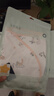 十月結晶嬰兒包巾單層薄款產(chǎn)房襁褓巾新生嬰兒包被純棉抱被 星月花犬35*80 曬單實(shí)拍圖