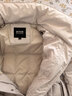 波司登（BOSIDENG）25新款鵝絨羽絨服商場(chǎng)熱賣(mài)同款女短款新年騏驥紅保暖外套4148M 朔月米7288 【店長(cháng)推薦】 S 160/84A 體重約100-110斤 曬單實(shí)拍圖