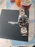 浪琴（LONGINES）瑞士手表 康卡斯潛水系列 男士鋼帶機械表L38414966 曬單實(shí)拍圖