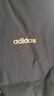 阿迪達斯（adidas）長(cháng)款連帽女款羽絨服冬季時(shí)尚潮流運動(dòng)舒適保暖外套 黑色 L 曬單實(shí)拍圖