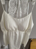 EP雅瑩蕾絲抹胸式吊帶內衣大胸顯小美背文胸一體背心 商場(chǎng)同款ZG02A 長(cháng)款白色 預售4.21 2XL 曬單實(shí)拍圖