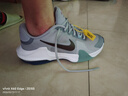 耐克NIKE男子實(shí)戰籃球鞋MAX IMPACT 4 緩震運動(dòng)鞋DM1124-007灰藍42 曬單實(shí)拍圖