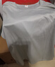 短袖網(wǎng)眼t恤男薄款寬松潮流純色圓領(lǐng)衛衣打底衫男速干CJDP 【短袖】淺灰色 3XL 曬單實(shí)拍圖
