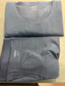 莫代爾A類(lèi)100支天絲秋衣秋褲套裝男士保暖內衣男士高端超薄發(fā)熱無(wú)痕圓2X 曬單實(shí)拍圖