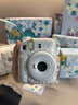 INSTAX富士instax立拍立得 一次成像相機 mini12精美禮盒 月光茉莉 含10張fafa花邊相紙 曬單實(shí)拍圖
