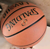 斯伯丁(SPALDING)橡膠7號籃球FIBA認證室外用84-421Y 曬單實(shí)拍圖