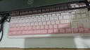 邁從（MCHOSE）G87 V2/K87S旋鈕無(wú)線(xiàn)機械鍵盤(pán)電競游戲客制化有線(xiàn)/藍牙三模gasket結構全鍵熱插拔筆記本電腦辦公 G87 V2 黑莓粉漸變側刻 快金軸 曬單實(shí)拍圖