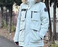 波司登（BOSIDENG）極寒90鵝絨羽絨服冬季男女情侶同款大毛領(lǐng)保暖加厚防風(fēng)工裝外套 【店長(cháng)推薦】冰川綠4631 M 165/88A 曬單實(shí)拍圖