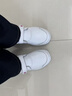 YNUV護士鞋女工作不累腳透氣防滑防臭醫護人員工作鞋白色女運動(dòng)護士鞋 白色 標準尺碼 41 (255mm) 曬單實(shí)拍圖