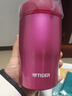虎牌（TIGER）不銹鋼保溫保冷杯原裝進(jìn)口水杯MJA-B024-PBT亮粉色240ML 曬單實(shí)拍圖