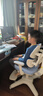 護童（Totguard）兒童學(xué)習椅可調節升降學(xué)生正姿四背坐姿椅 G985_奇思藍 帶腳踏 曬單實(shí)拍圖