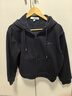 JEANSWEST CLUB真維斯連帽拉鏈衛衣女秋冬加絨小個(gè)子短款外套寬松百搭ins開(kāi)衫女 曬單實(shí)拍圖