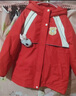 迪士尼女童紅色過(guò)年服外套2026新款兒童冬裝大童拜年服外套保暖寶寶棉服 曬單實(shí)拍圖