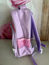 艾欣兒 幼兒園書(shū)包女小班中大班時(shí)尚卡通動(dòng)漫三3-6歲兒童小學(xué)生男女孩超輕減負護脊小背包 紫色小馬圖案 曬單實(shí)拍圖