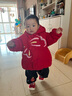 巴拉巴拉童裝兒童羽絨服女童2025新款紅色拜年服寶寶女寶保暖春裝國風(fēng)外套 曬單實(shí)拍圖