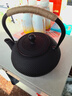 領(lǐng)藝圍爐煮茶壺器具戶(hù)外燒水壺可明火鐵質(zhì)電陶爐茶壺 雨霖鈴鑄鐵茶壺 曬單實(shí)拍圖