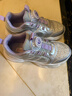 芭比童鞋女童春秋女童老爹鞋戶(hù)外旋紐扣運動(dòng)鞋女童DA6708 銀紫 36 曬單實(shí)拍圖