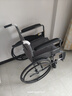 魚(yú)躍(yuwell)輪椅車(chē)H051折疊老人輕便旅行手推車(chē)鋼管免充氣胎代步車(chē) 曬單實(shí)拍圖