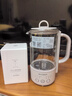 北鼎（Buydeem）【無(wú)膠水】養生壺電水壺迷你養生杯辦公室保溫電熱水壺煮茶器 K32燕麥白（不含萃取籃） 曬單實(shí)拍圖