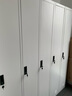 洛克菲勒 鋼制員工更衣柜浴室鐵皮柜 宿舍鞋柜存包柜儲物柜子帶鎖 灰白色*單一門(mén)衣柜 曬單實(shí)拍圖