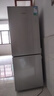 容聲186升雙開(kāi)二門(mén)兩門(mén)家用小電冰箱小戶(hù)型節能超薄冷藏冷凍保鮮出租房屋宿舍迷你BCD-186E10BNLAD銀色 【兩門(mén)】【小冰箱家用】 曬單實(shí)拍圖