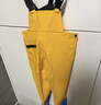 臻佑（Grsaed）趕海連體褲兒童下水褲捉魚(yú)玩水涉水服水褲水鞋一體玩沙水褲黃36碼 曬單實(shí)拍圖