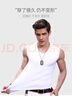 簡(jiǎn)云純棉背心男士運動(dòng)健身跨欄打底衫無(wú)袖汗衫吸汗透氣薄款坎肩上衣 曬單實(shí)拍圖