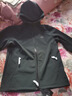 伯希和（Pelliot）[風(fēng)盾]戶(hù)外沖鋒軟殼衣男秋耐磨高彈防風(fēng)外套女夾克115306017黑XXL 曬單實(shí)拍圖