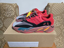 阿迪達斯新年紅yeezy700火焰椰子男女休閑鞋HQ6979 UK9.0碼43碼 曬單實(shí)拍圖