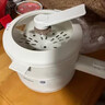 美的（Midea）電煮鍋 宿舍小鍋 小電鍋 學(xué)生寢室一體泡面火鍋多功能 不銹鋼0涂層 電蒸鍋 電熱鍋 XZE1614 配蒸籠 曬單實(shí)拍圖