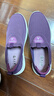 HKQD春秋媽媽鞋飛織老北京布鞋女透氣中老年寬松奶奶軟底34碼大碼4142 紫色 36 曬單實(shí)拍圖