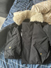 鴨鴨羽絨服女短款2025冬季加厚百搭保暖顯高顯瘦毛毛領(lǐng)高級感外套ZP 咖色 M (160/84A) 曬單實(shí)拍圖