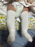 尼多熊嬰兒長(cháng)筒襪子春秋透氣寶寶新生兒過(guò)膝護腿襪兒童襪子 曬單實(shí)拍圖