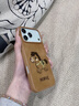 素洛適用蘋(píng)果17promax手機殼秋冬絨布刺繡小馬iPhone16pro創(chuàng  )意卡通簡(jiǎn)約男女15美拉德系帶掛繩14保護套 棕底-刺繡小馬[單殼] iPhone 17 Pro Max 曬單實(shí)拍圖