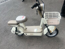 立馬（LIMA）電動(dòng)自行車(chē)小叮當2.0新國標電動(dòng)車(chē)48V21Ah石墨烯70KM長(cháng)續航智能APP家用電動(dòng)車(chē) 奶酪白 曬單實(shí)拍圖