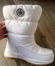 心楠東北雪地靴冬季女高筒大棉靴加絨加厚戶(hù)外哈爾濱保暖靴子鞋子 白色39【建議38的腳】 曬單實(shí)拍圖