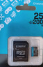 金士頓（Kingston）256GB TF（MicroSD）存儲卡 內存卡U3 V30 A2 4K適配大疆Pocket 3/Action 5/無(wú)人機/運動(dòng)相機/監控 曬單實(shí)拍圖