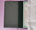 眾未（JONEVEE）出生證明保護套單本經(jīng)典雙插 墨綠色 寶寶出生醫學(xué)證明外皮證件皮套 ZWCS01 曬單實(shí)拍圖