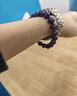 老鳳祥紫水晶手鏈女本命年深紫色轉運手串生日38女神節禮物送女友老婆 曬單實(shí)拍圖