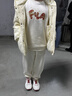 FILA【新春騎夢(mèng)】斐樂(lè )兒童休閑長(cháng)褲2026年新款男女童運動(dòng)褲新年款 麥芽糖白-IV 140 曬單實(shí)拍圖