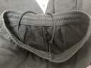 李寧衛褲時(shí)尚運動(dòng)褲春夏季男子舒適簡(jiǎn)約束腳褲寬松休閑跑步健身長(cháng)褲 【字母印花】常規-束腳黑色939-4 現貨即發(fā) L (男175) 曬單實(shí)拍圖
