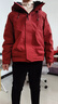 鴨鴨（YAYA）王一博同款新山系羽絨服男短款2025冬季新款戶(hù)外男女保暖外套YX 珊瑚紅色 L 175/92A 曬單實(shí)拍圖