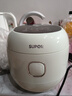 蘇泊爾（SUPOR）1.6L精致容量 家用1-2人多功能鍋微壓宿舍小鍋嬰兒煮粥陶瓷油不粘內膽微壓精煮不易溢鍋煮飯電飯煲 【陶瓷不沾厚釜】微壓破泡快煮 1.6L 曬單實(shí)拍圖