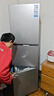 海爾（Haier）「真省電」251L三門(mén)小冰箱黑金凈化一級能效風(fēng)冷無(wú)霜星輝銀BCD-251WGHC3E7WV(銀)國家補貼 曬單實(shí)拍圖