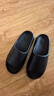 稻草人椰子拖鞋男女抗菌踩屎感居家用室內戶(hù)外穿特大碼防滑涼拖黑 48-49 曬單實(shí)拍圖