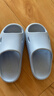 樸西小鯊魚(yú)軟底兒童涼拖鞋男童寶寶洗澡防滑家居室內拖鞋女童 原力藍 曬單實(shí)拍圖