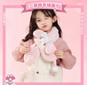 三麗鷗（SANRIO）兒童圍巾男童女孩美樂(lè )蒂庫洛米玉桂狗可愛(ài)卡通冬季圍脖保暖 立體美樂(lè )蒂 圍巾-大小童都能用 曬單實(shí)拍圖