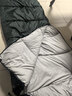 得力（deli）睡袋 戶(hù)外徒步登山旅行成人四季保暖防護露營(yíng)隔臟睡袋棉加厚透氣 曬單實(shí)拍圖