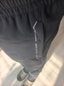 安踏（ANTA）商務(wù)型動(dòng)褲丨抗皺長(cháng)褲男冰絲涼感直筒褲夏季防曬運動(dòng)褲男休閑褲子 【加絨-大師腰無(wú)氟防潑水】基礎黑7509-3 加厚保暖 L (男175) 曬單實(shí)拍圖